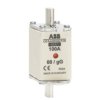 Bezpiecznik z wyprowadzeniami 125A 690V NH00 ABB