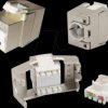 E-20093 RJ45 Keystone STP, Cat.6a, 500MHz