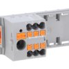 Blok Rozdzielczy Ptfix 6/6X2,5-Ns35 Gy, Szare Złącze Przemysłowe - 6 Punktów...