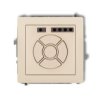 Deco Sterownik Roletowy Elektroniczny (Przycisk Strefowy) Beżowy 1Dsr-5
