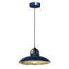 Lampa wisząca FELIX NAVY BLUE/GOLD 1xE27 MLP7714 Milagro