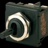 01824.1101-02 Toggle switch, 2-pin, changeover switch, black