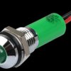 Q8P3CXXG24E Indicator LED, 24 V DC, 8 mm, wired, green/BrC