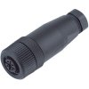 Binder 99-0436-10-05 Female 4-6mm 5 Pin Plastic Locking with Screw Terminal