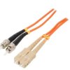 CFO-STSC-OM2-5M Patch cord światłowodowy OM2 SC/UPC,ST/UPC 5m pomarańczowy