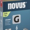 Novus Tools 042-0795 Zszywki z płaskiego drutu Typ 11 1200 szt. Wymiary (D x S) 6 mm x 10.6 mm