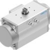 Siłownik pneumatyczny obrotowy kąt: 90° Pojedyncza maks. ciśnienie wlot: 8bar Festo G 1/4
