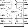 CMOS, 2.5 Ω Low Voltage, Quad SPDT Switch