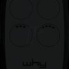 WHY SCHWARZ Universal remote control, black