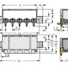 WAGO 2092-3424/205-000 Obudowa męska na PCB 100 szt.
