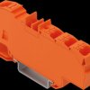 2206-8032 Distribution terminal 1x 6 mm²/6x 1.5 mm², orange