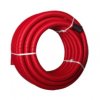 Rura karbowana dwuwarstwowa fi160/134mm czerwona 10606 /25m/