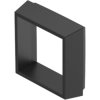 Front frame, black, 704.701.0