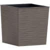 Siena Garden NIZZA GROOVE LA838-27 Planter polipropylen szary