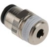 Złączka pneumatyczna R 1/8 męskie Wciskane 4 mm Legris Adapter gwintowany prosty R 1/8 męskie