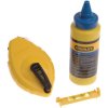 Stanley 0-47-443 Chalk Line 30m Blue Chalk & Level