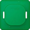 Merten MEG3900-0000 1 piece Switch Cover Green Compatible with Merten