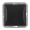 OPAL Wyłącznik łącznik pojedynczy do ramki czarny mat WP-1/m Op CZ/MAT