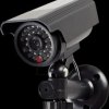 DUMCBS10BK Dummy Security Camera, Bullet, IP44, Black