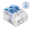 Szybkozłączka z dźwignią SCL2 B10 do linek i drutów 0,2…4 mm2 2-torowa 10szt. 88001303 SIMET