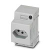 Gniazdo sieciowe Gniazdo Szyna DIN 20A