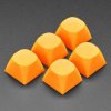 Orange MA Keycaps for MX Compatible Switches - 5 pack