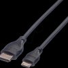 11045580 HDMI-A Stecker > HDMI Mini-C Stecker, mit Ethernet, 2 m