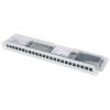 Telegärtner 100007012 Network patch panel 24 ports CAT 6A 1U Grey-white