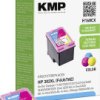 KMP atrament Zamiennik HP 302XL, F6U67AE Kolor