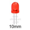 LED - 10mm RED (L-813SRD-C) - Kingbright