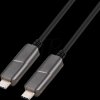 USBC-AOC-D-10,0M USB 3.1 AOC hybrid data cable, USB-C connector, 10 m