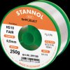 59747 Solder wire HS10 FAIR lead-free with copper, Ø 0,5 mm, 250 g