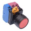 YW1B-A1E12R Red 22mm Maintained Push Button Switch 1NO-2NC IP65 IDEC