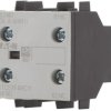 Auxiliary switch, 2 pole, 1 Form A (N/O) + 1 Form B (N/C), screw connection, 110140