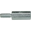Hexagon spacer bolt, external/internal thread, M3/M3, 45 mm, steel, galvanised - lead-free, 21450311-BF