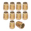 Tuleja Gwintowana M8x15 Bez Kołnierza Insert Wpuszczany Do Mebli Mufa 10szt