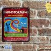 Barnstorming Box Artwork from the Original ATARI 2600 Game - Metal Sign