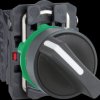 XB5AD25 Selector switch, 22 mm, 2 positions, latching, 1 NO + 1 NC