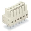 WAGO Listwa stykowa PCB 734 4 -pinowe 1-rzędowe raster: 3.5 mm Do montażu na płytce drukowanej Złącze Lutowie Prosty