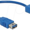 85111 Cable USB 3.0 A > USB 3.0 A mount 0,25 m