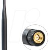89438 WLAN Antenna, SMA, 5 dBi, omnidirectional