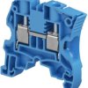 Screw terminal block, screw connection, 10 mm², 2 pole, 57 A, 8 kV, blue, 1SNK508020R0000
