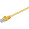 CAT 5e kabel krosowy, U/UTP, Żółty
