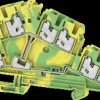 3093250000 Multi-tier protective conductor terminal block S2T SNAP IN, 2.5 