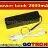Akumulator / POWER BANK / 2600mAh / 5V
