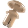 Expanding rivet, brown, hole Ø 3 mm, L 4.6 mm, PA, for plate thickness 2 - 3 mm, 072.29.330