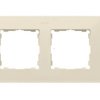 Simon Detail 82 Ramka podwójna Detail ORIGINAL-mono KREM / podstawa Krem 8200620-031
