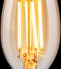 29191 LED bulb E14, 4.9 W, 450 lm, 1800 K, filament, dimmable, gold