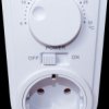 8141-008.01 Temperature controlled socket, 62 x 125 x 80 mm, white
