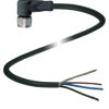 Pepperl+Fuchs 251800 Złącze konfekcjonowane czujnika/aktuatora V11-W-BK25M-PUR-ABG, piny: 3, 25 m, 1 szt.